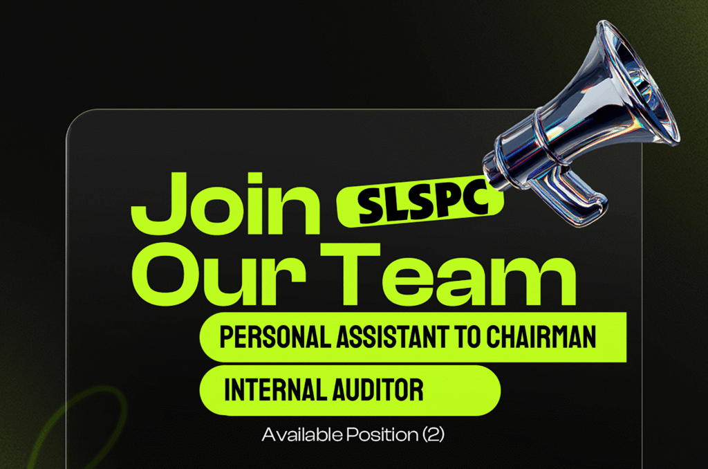 VACANCIES -Personal Assistant to Chairman / Internal Auditor